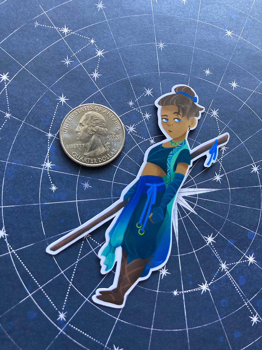 Critical Role, Mighty Nine Beaux Vinyl Gloss Sticker