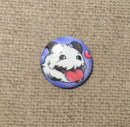 Poro, League of Legends (Small Pin) 1" Inch 25mm