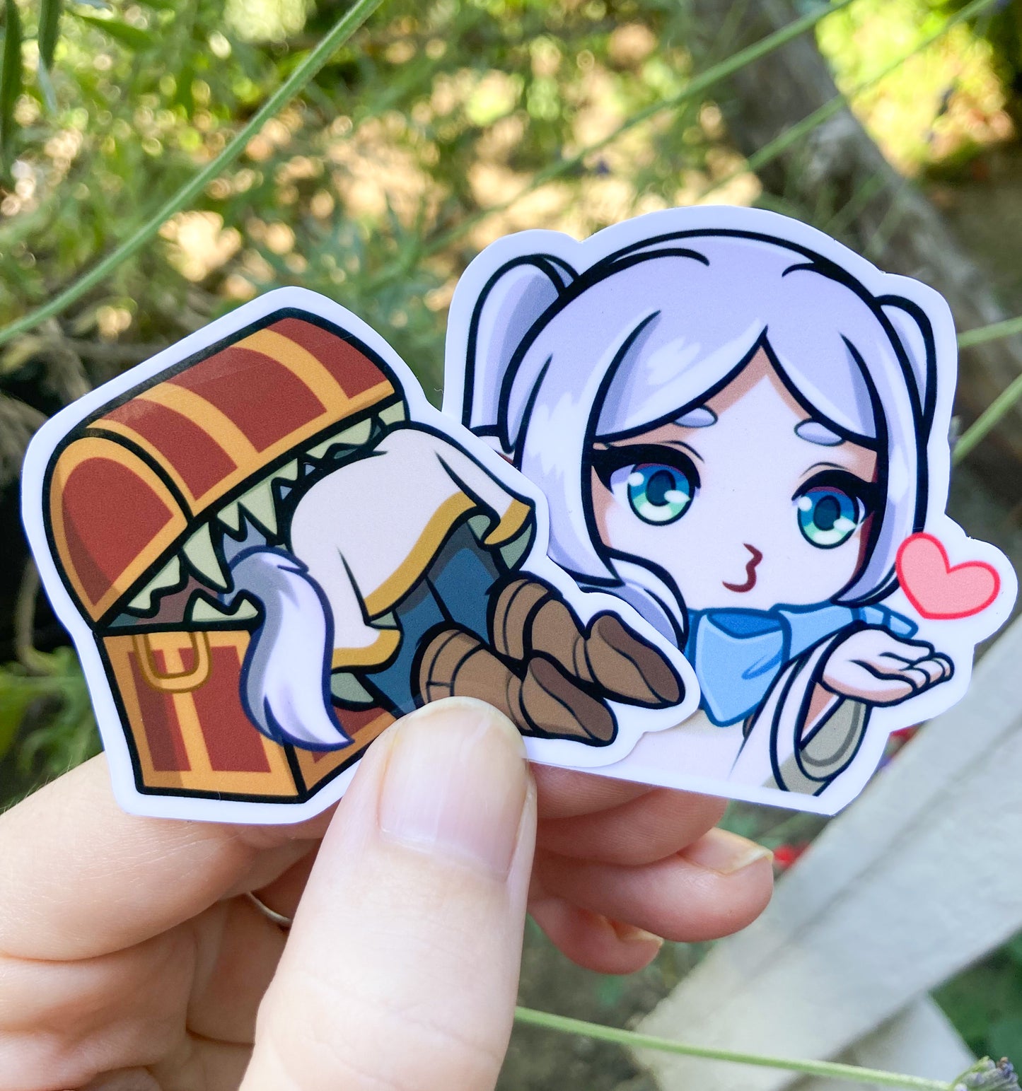 Frieren Kiss / Mimic -  Vinyl Stickers