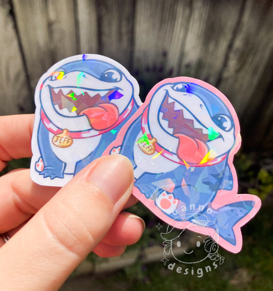 Marvel Rivals - Jeff the Landshark Holo* Vinyl Sticker