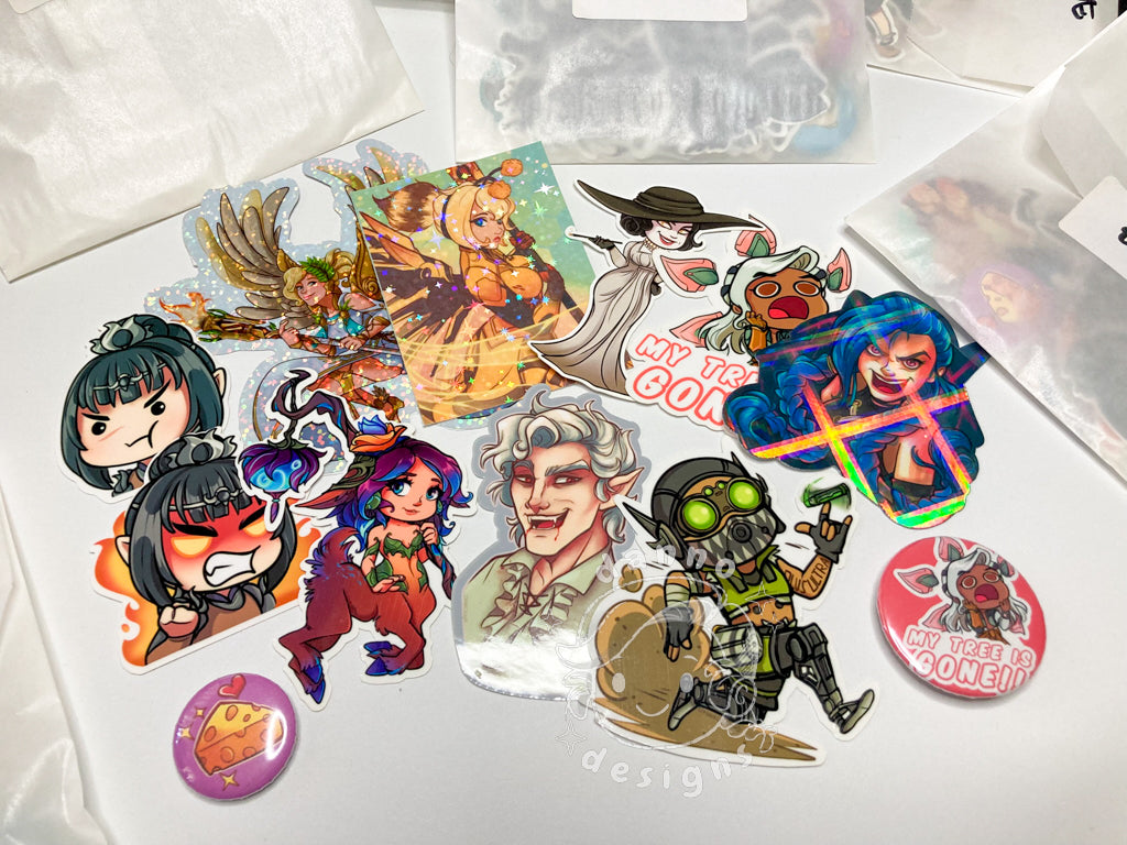 "OOPS!" Sticker Packs