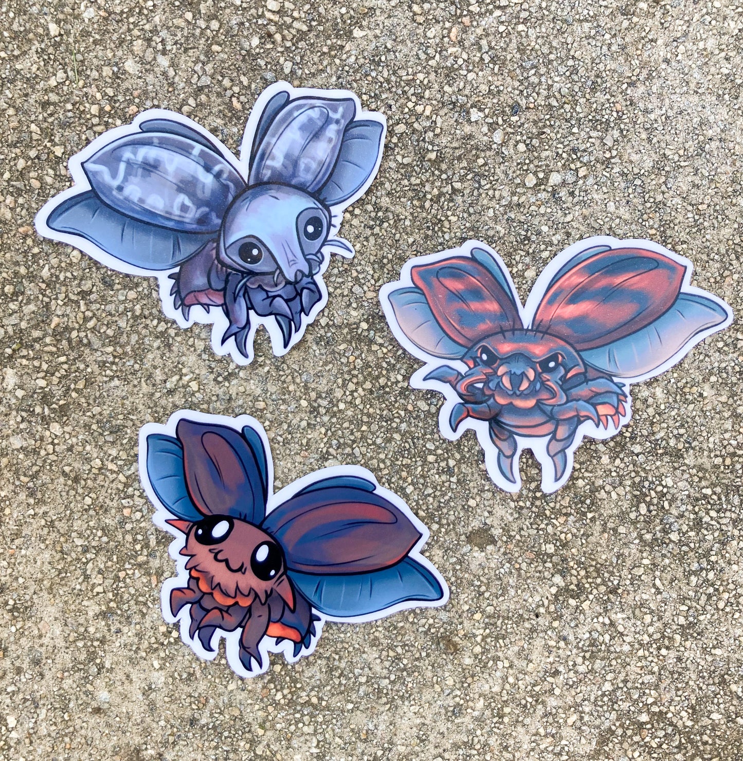 Hunt: Showdown - Stalker Beetles, Hatfish  / Vinyl Gloss Stickers