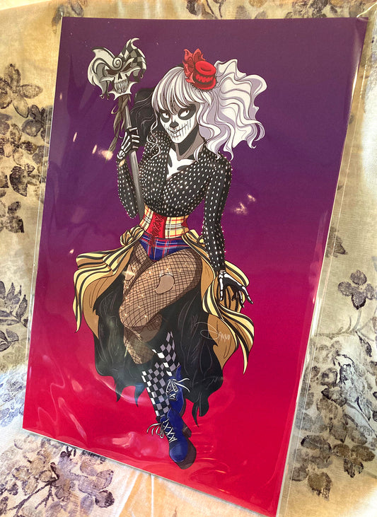 Dr. Fright (Large Print) 11" x 17"