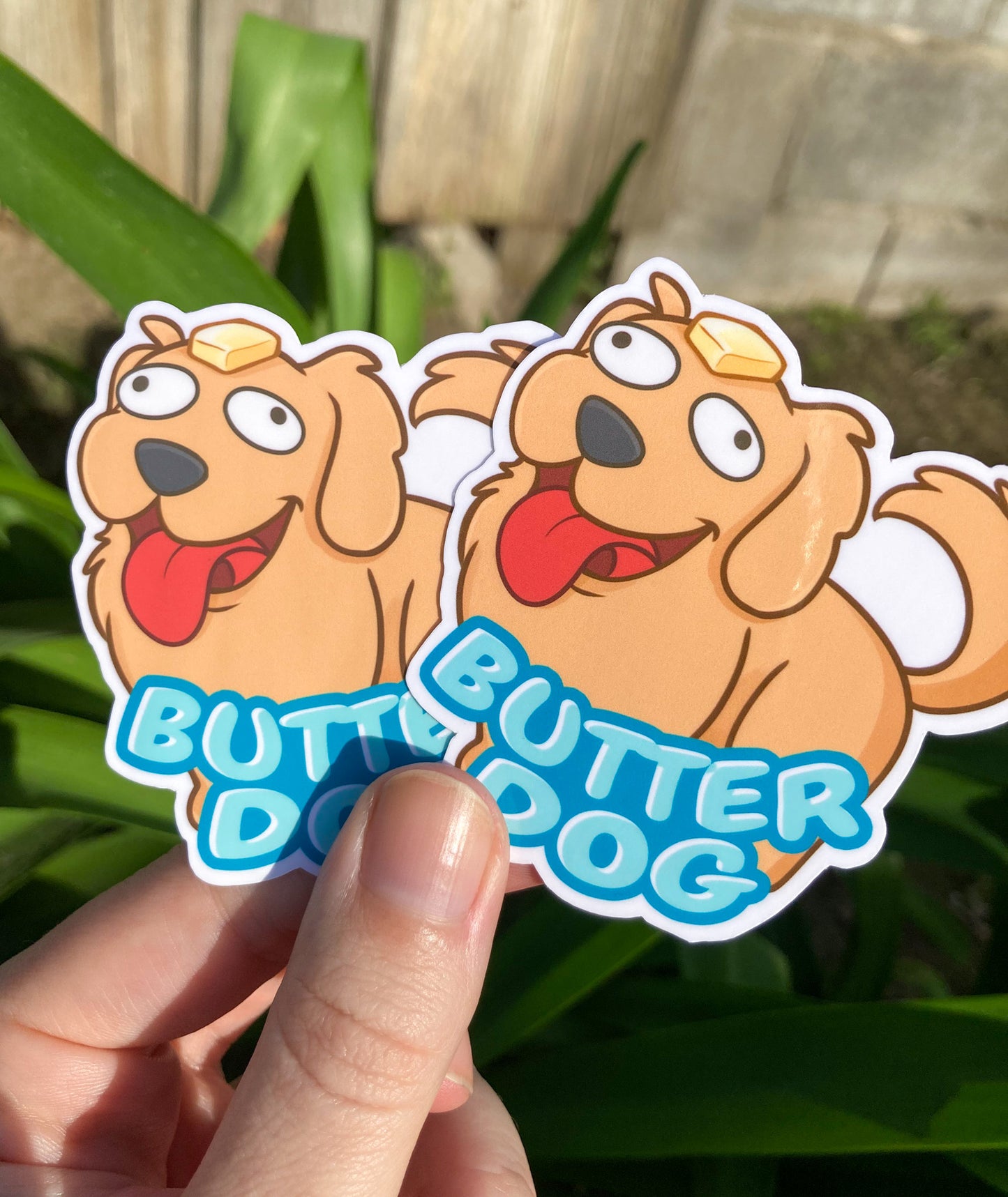 ButterDog -  Vinyl/Matte Sticker