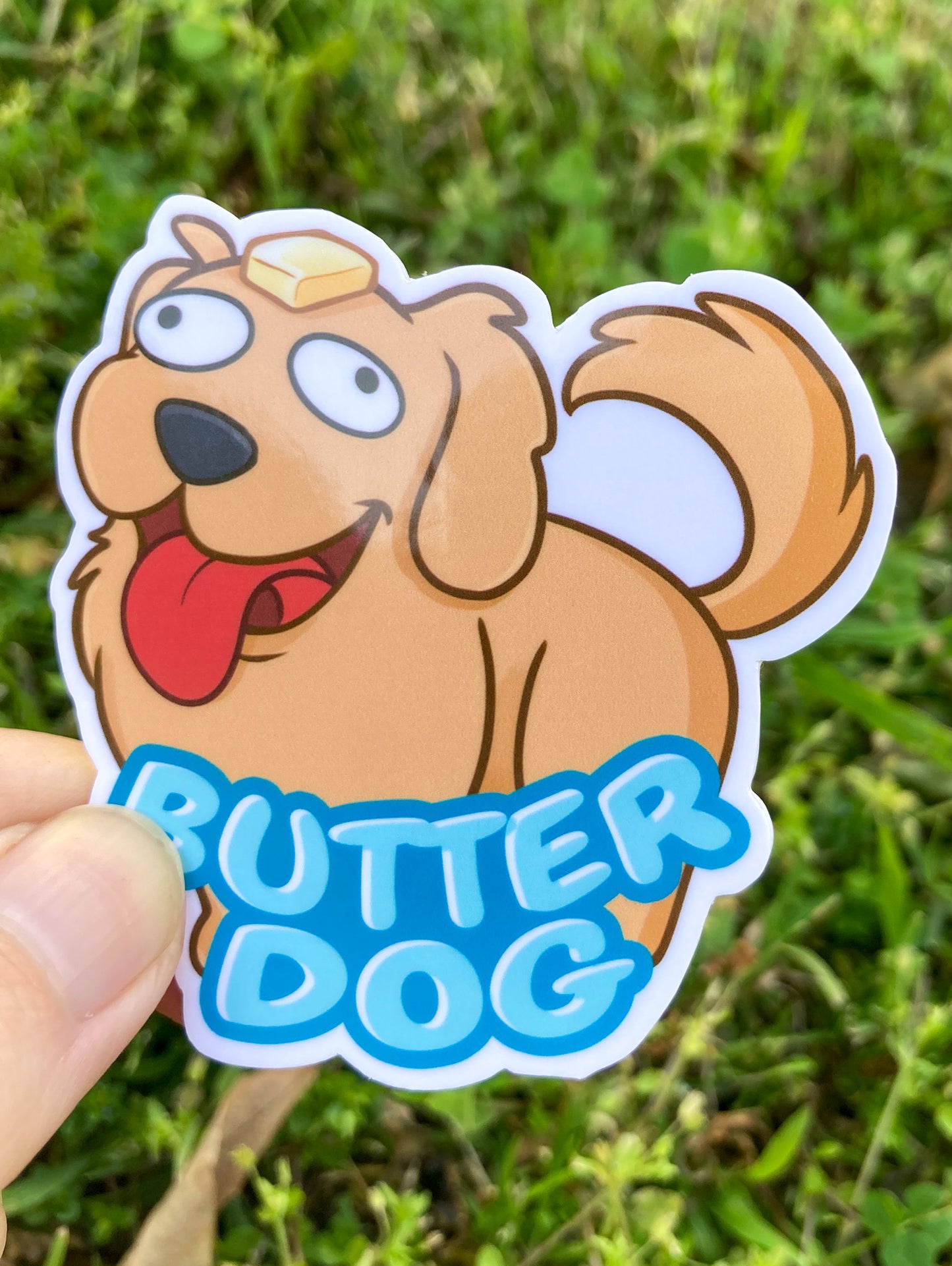 ButterDog -  Vinyl/Matte Sticker