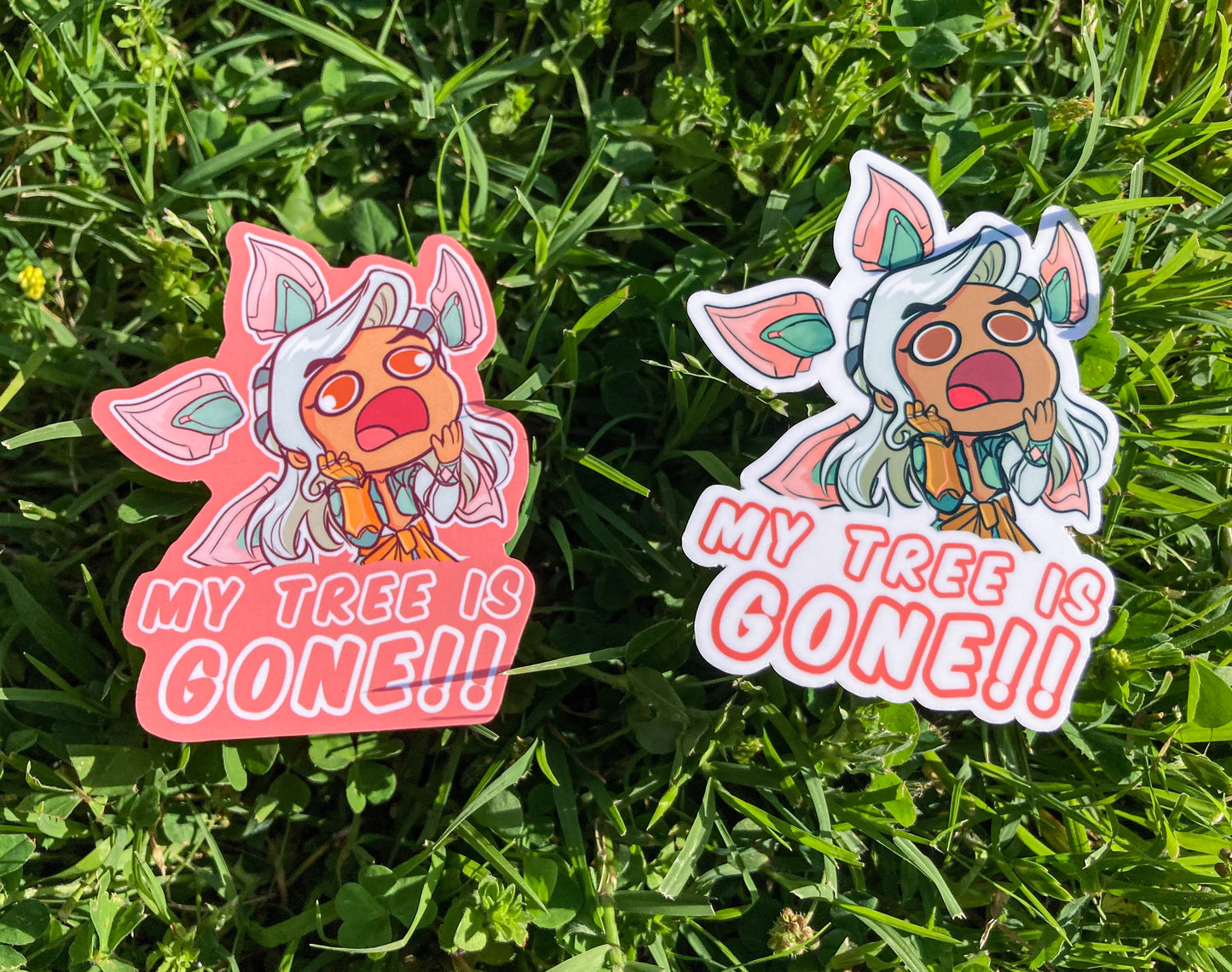 Overwatch - Lifeweaver, "My Tree Is Gone" Vinyl Sticker