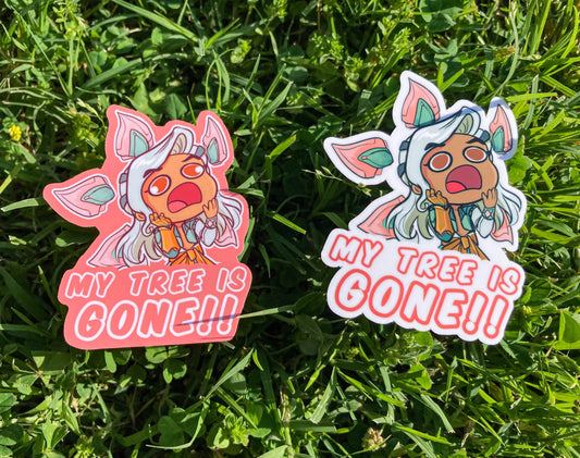 Overwatch - Lifeweaver, "My Tree Is Gone" Vinyl Sticker
