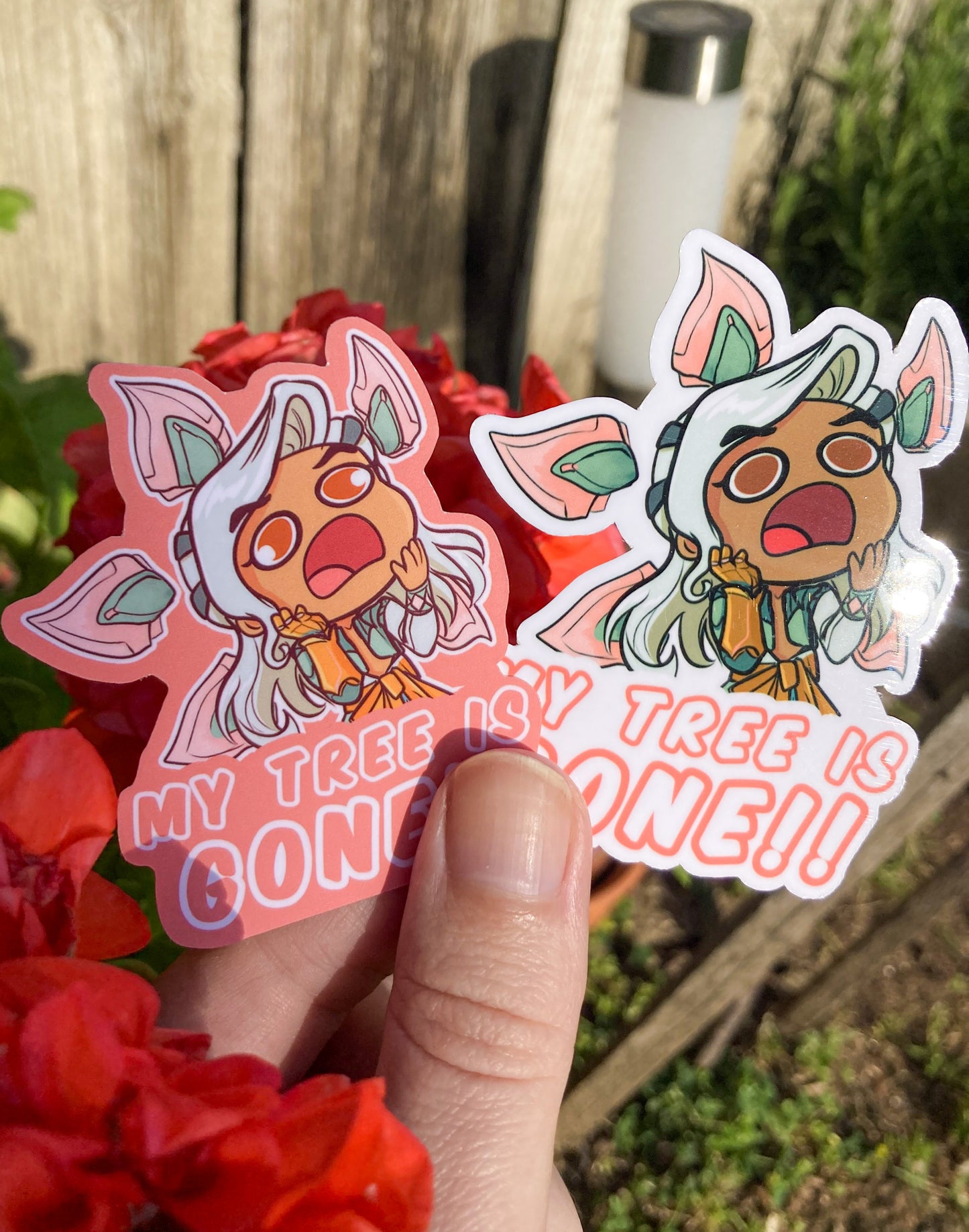 Overwatch - Lifeweaver, "My Tree Is Gone" Vinyl Sticker