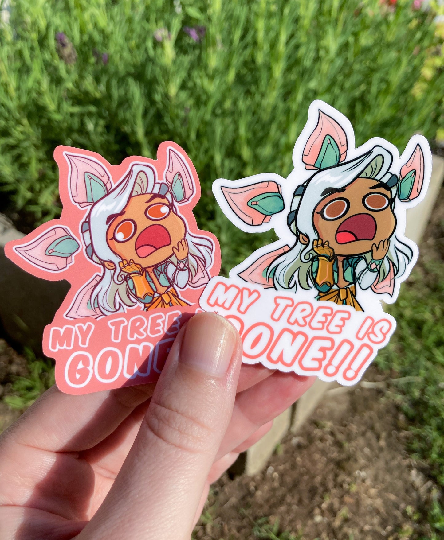 Overwatch - Lifeweaver, "My Tree Is Gone" Vinyl Sticker