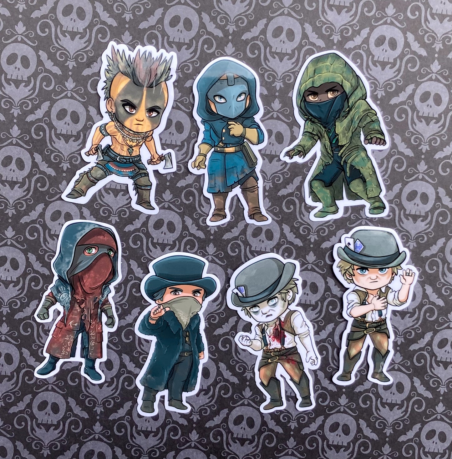 Legendary Hunters (Part 4) - Hunt: Showdown / Vinyl Gloss Stickers