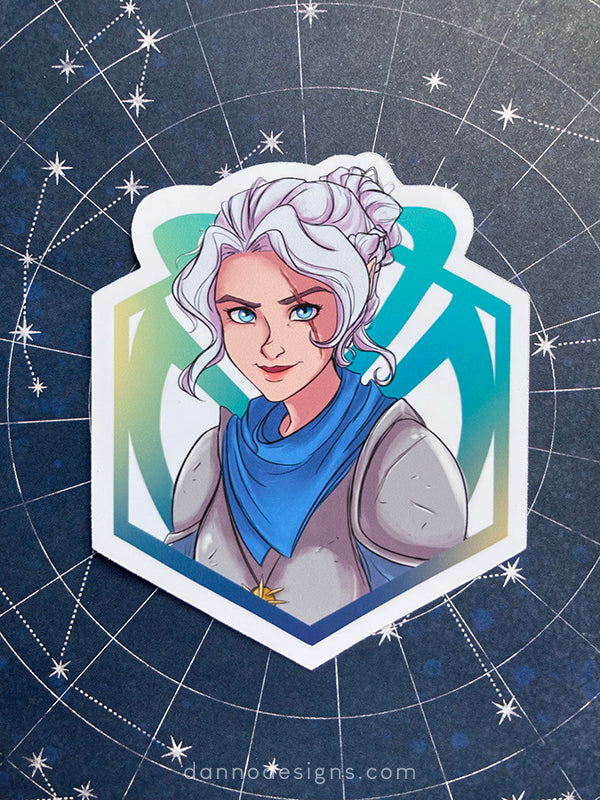 Vox Machina - Critical Role, Vinyl Gloss Stickers