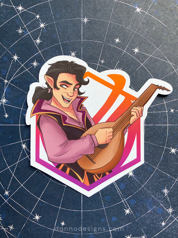 Vox Machina - Critical Role, Vinyl Gloss Stickers