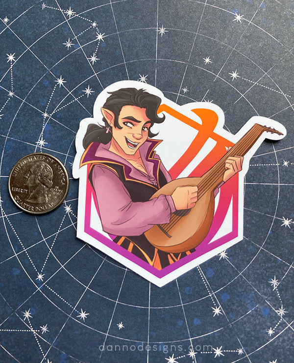 Vox Machina - Critical Role, Vinyl Gloss Stickers