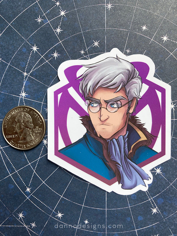 Vox Machina - Critical Role, Vinyl Gloss Stickers
