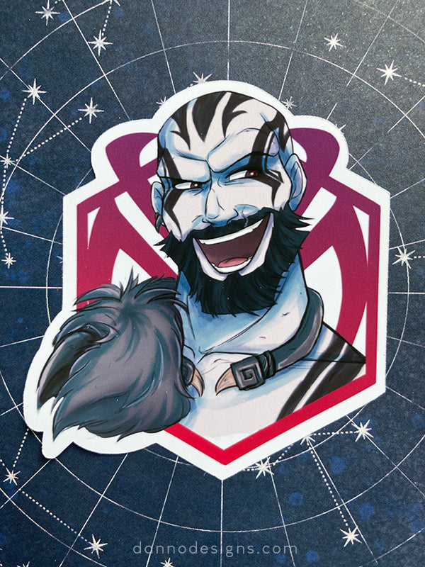 Vox Machina - Critical Role, Vinyl Gloss Stickers