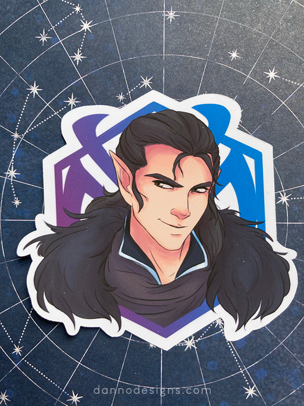 Vox Machina - Critical Role, Vinyl Gloss Stickers