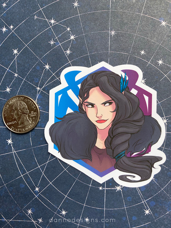 Vox Machina - Critical Role, Vinyl Gloss Stickers