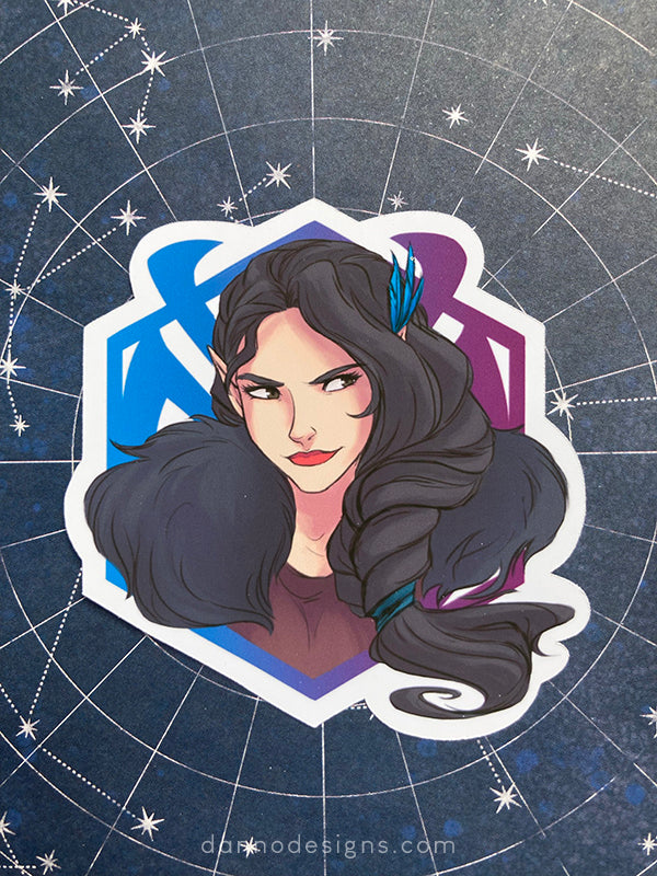 Vox Machina - Critical Role, Vinyl Gloss Stickers
