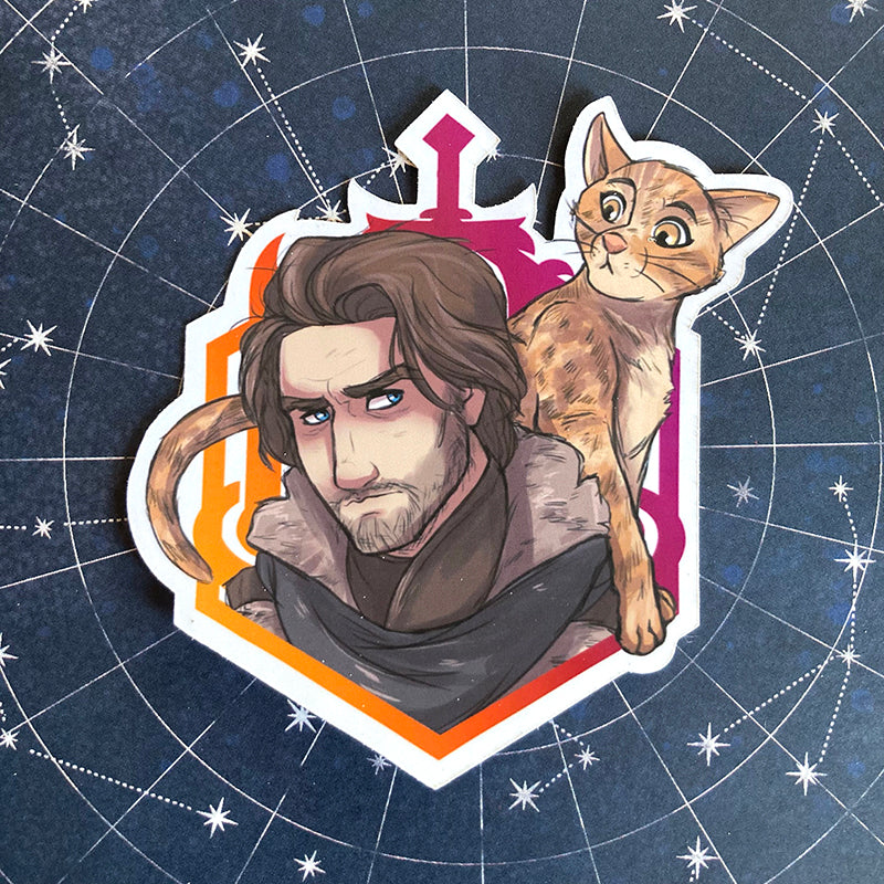 Mighty Nein - Critical Role, Vinyl Gloss Stickers