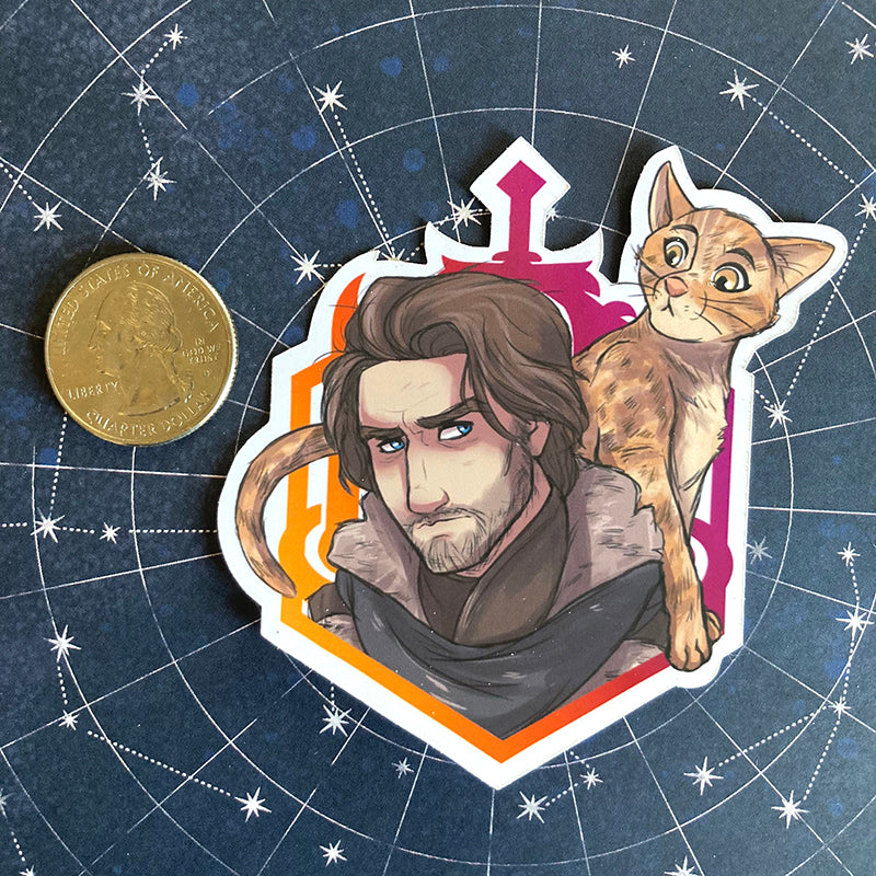 Mighty Nein - Critical Role, Vinyl Gloss Stickers