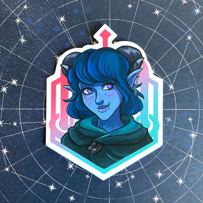 Mighty Nein - Critical Role, Vinyl Gloss Stickers