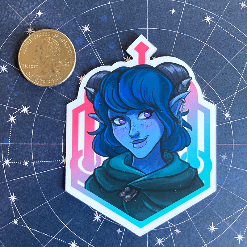 Mighty Nein - Critical Role, Vinyl Gloss Stickers