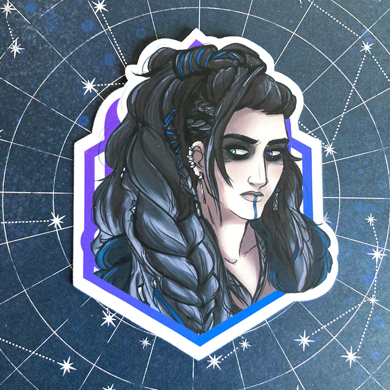 Mighty Nein - Critical Role, Vinyl Gloss Stickers