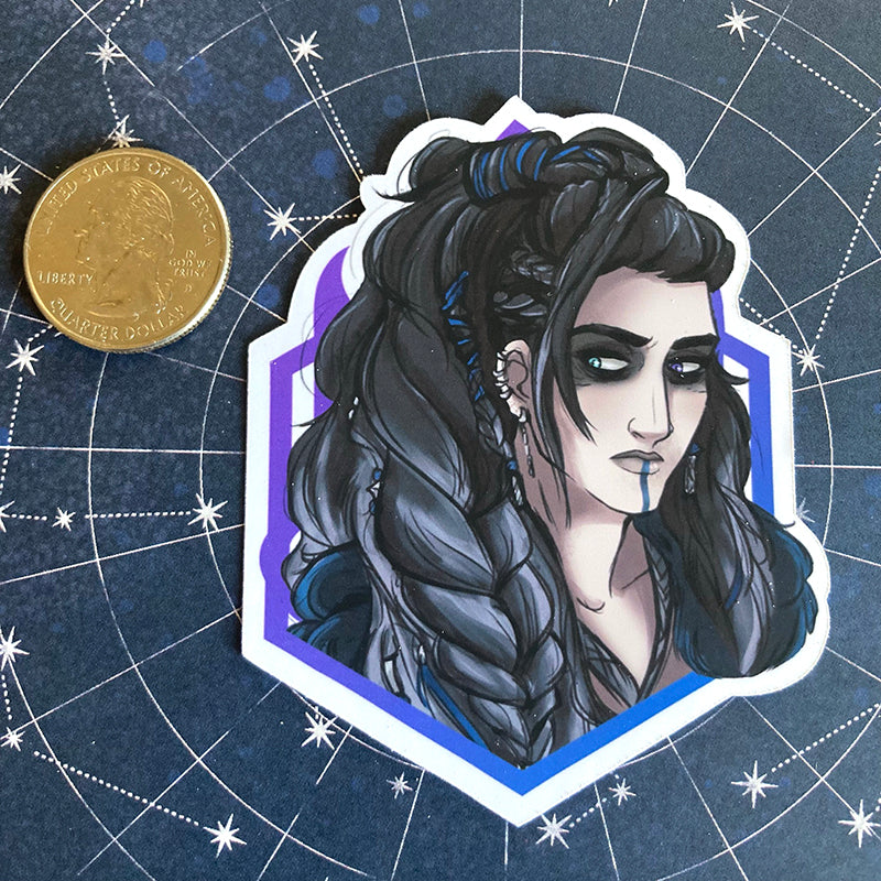 Mighty Nein - Critical Role, Vinyl Gloss Stickers