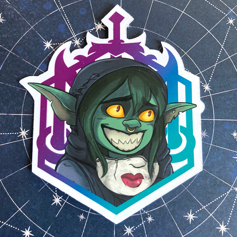 Mighty Nein - Critical Role, Vinyl Gloss Stickers