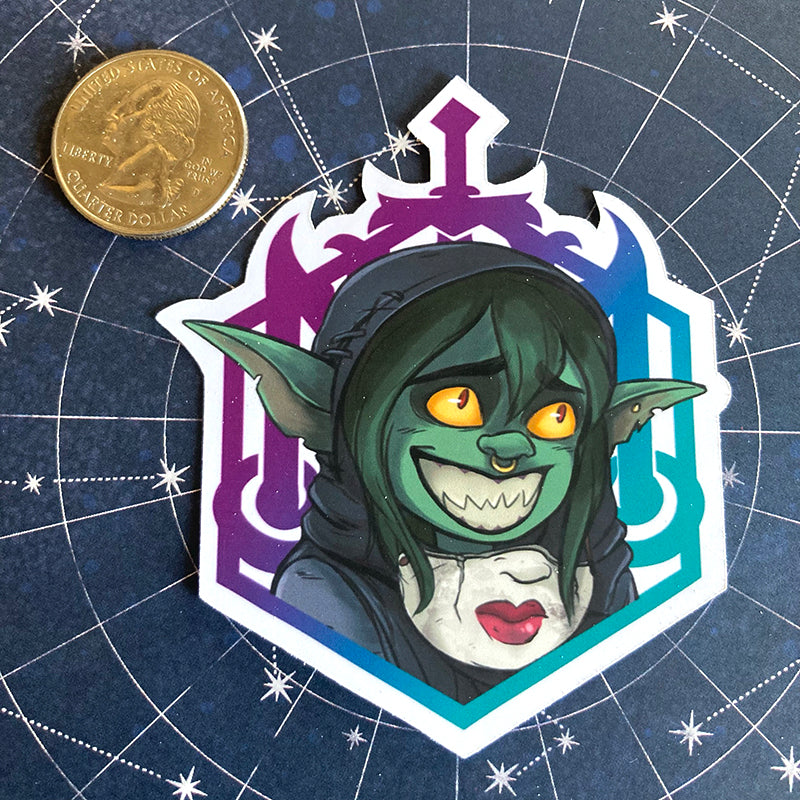 Mighty Nein - Critical Role, Vinyl Gloss Stickers