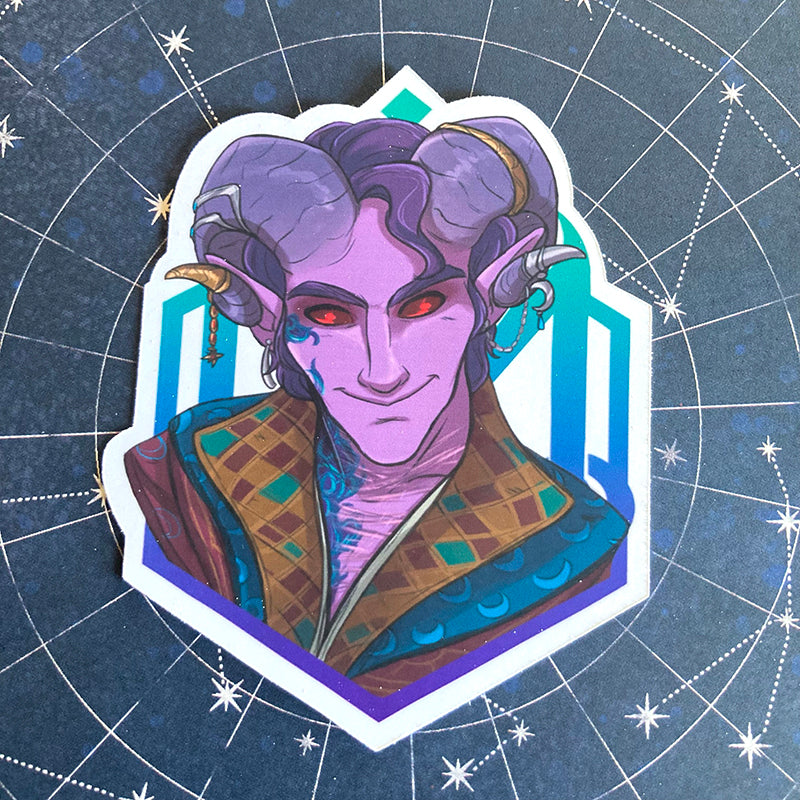 Mighty Nein - Critical Role, Vinyl Gloss Stickers