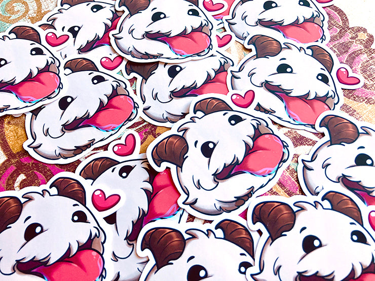 Poro - League of Legends Vinyl Gloss Sticker