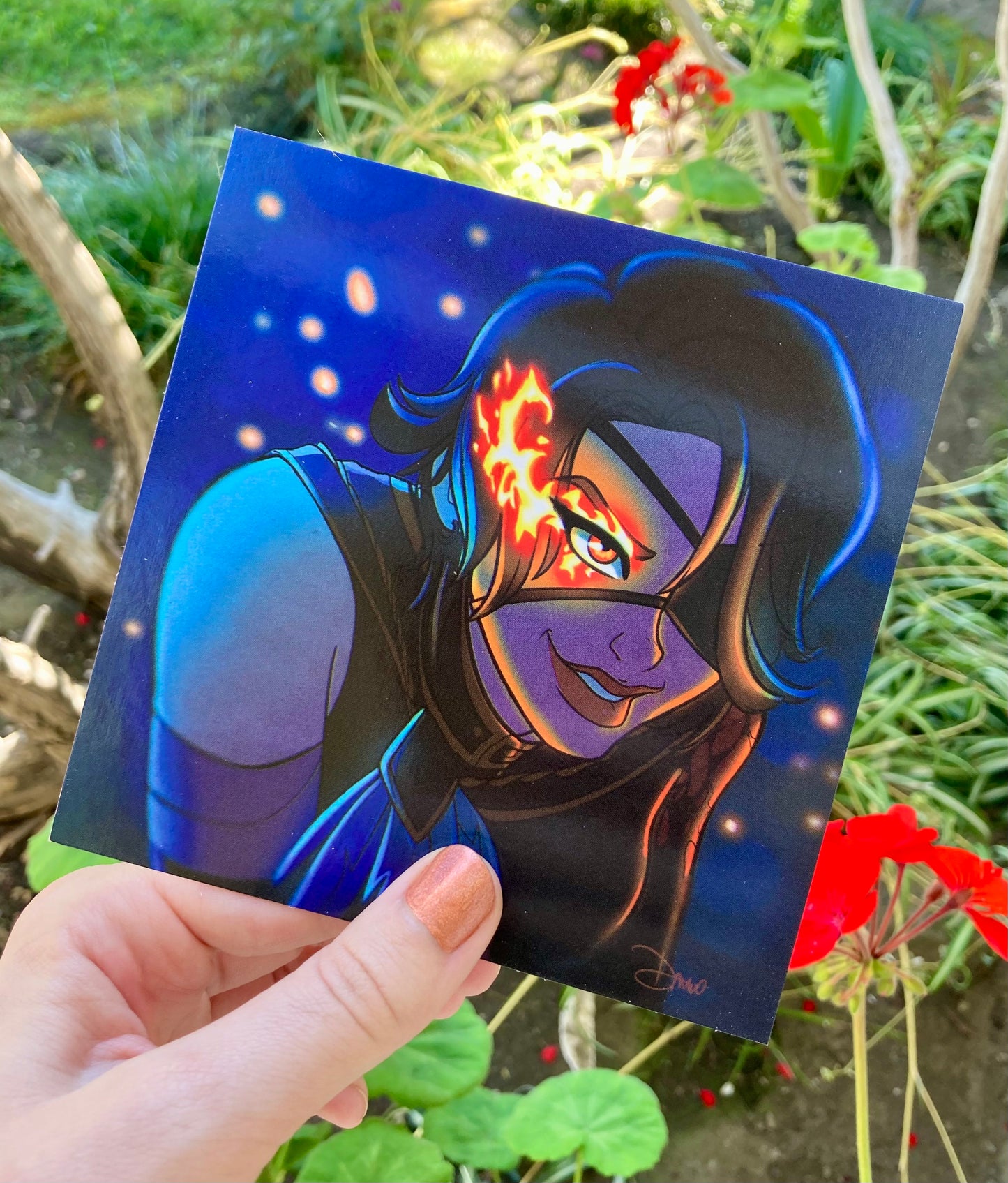 RWBY, Cinder (Postcard, Mini Print) 5 x 5