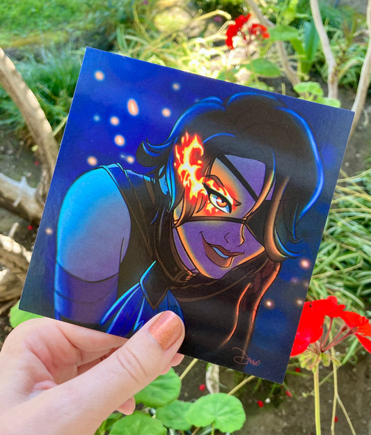 RWBY, Cinder (Postcard, Mini Print) 5 x 5