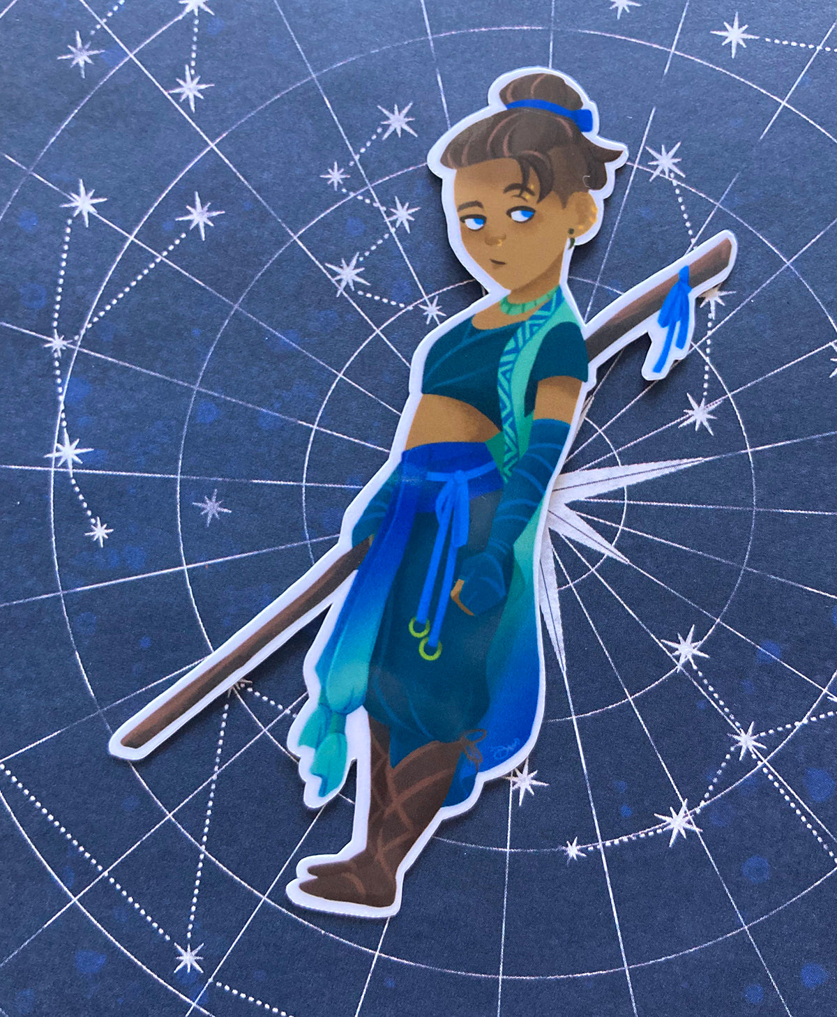 Critical Role, Mighty Nine Beaux Vinyl Gloss Sticker