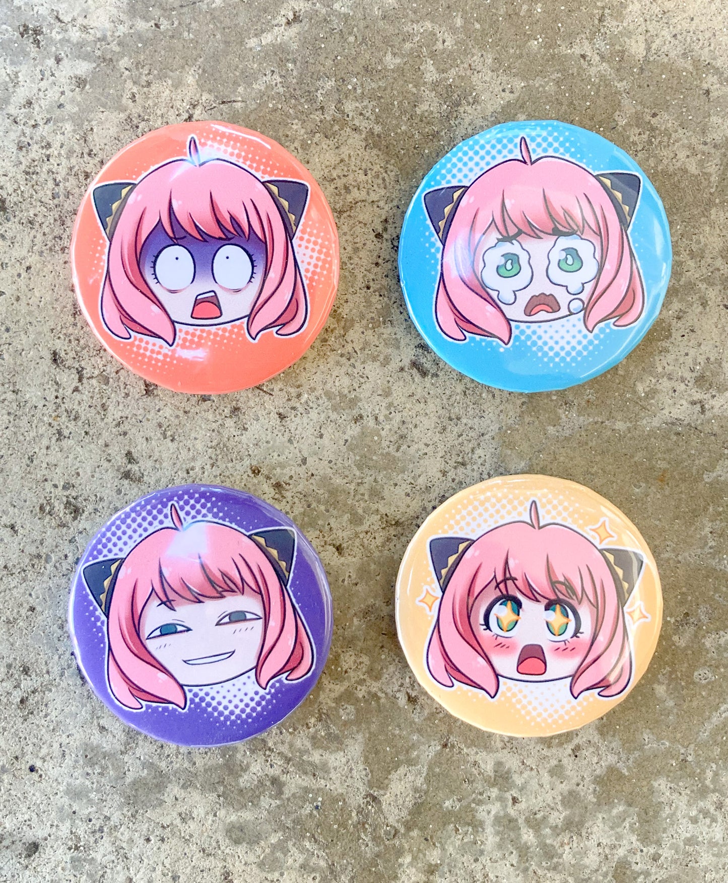 Anya  - Spy x Family (Medium Pin) 1.5" Inch 37mm