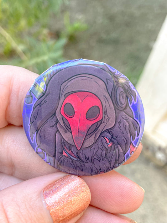 Scrapbeak - Hunt: Showdown (Medium Pin) 1.5" Inch 37mm