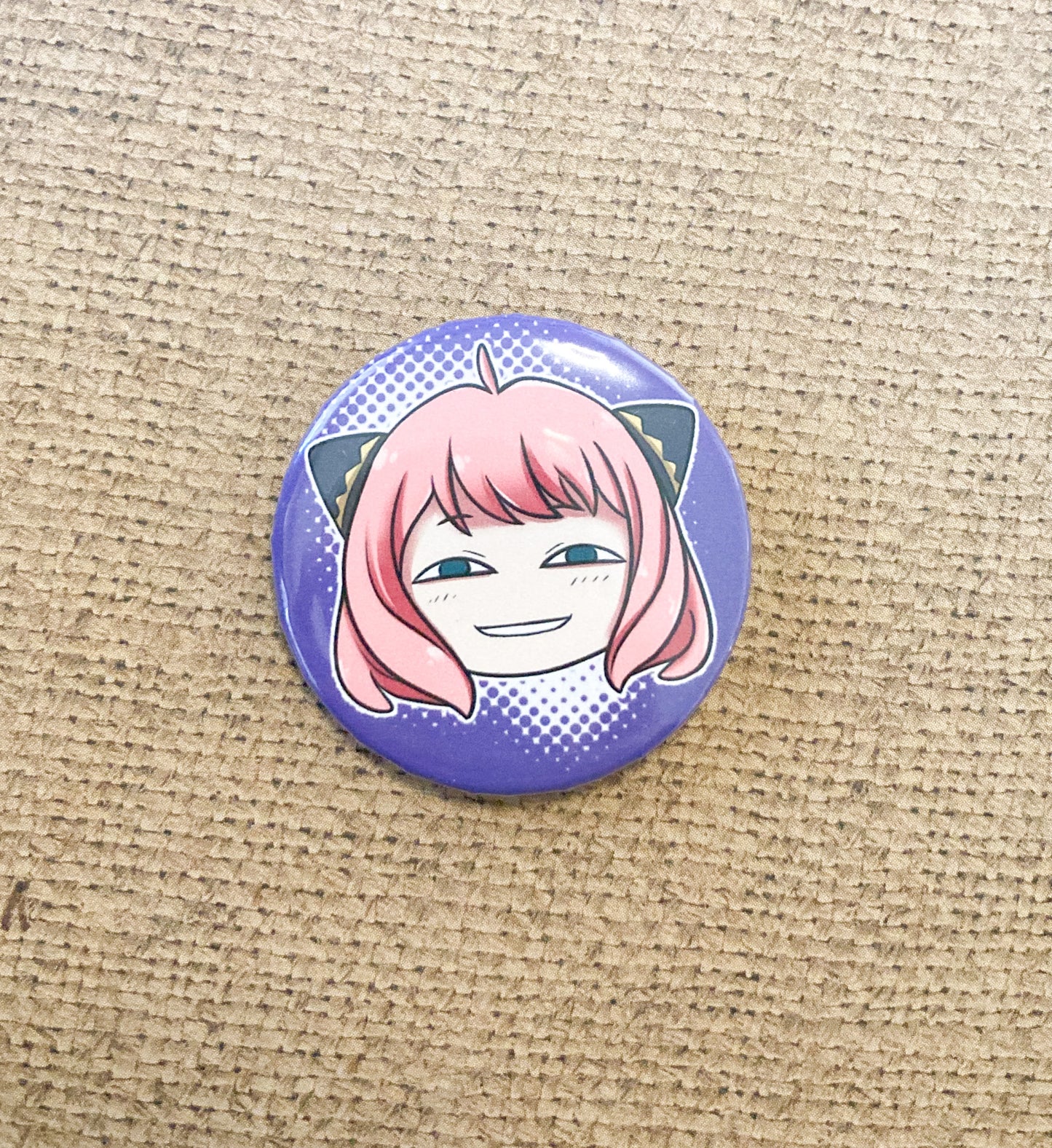 Anya  - Spy x Family (Medium Pin) 1.5" Inch 37mm