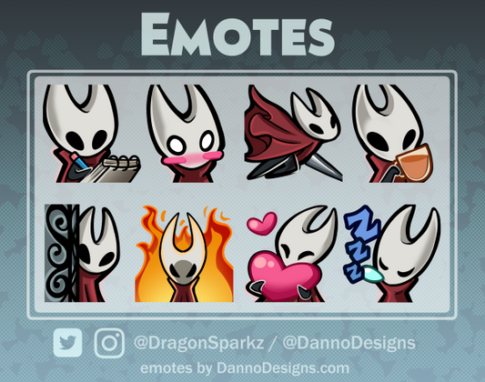 Hollow Knight | Hornet Emote Pack - Digital Download