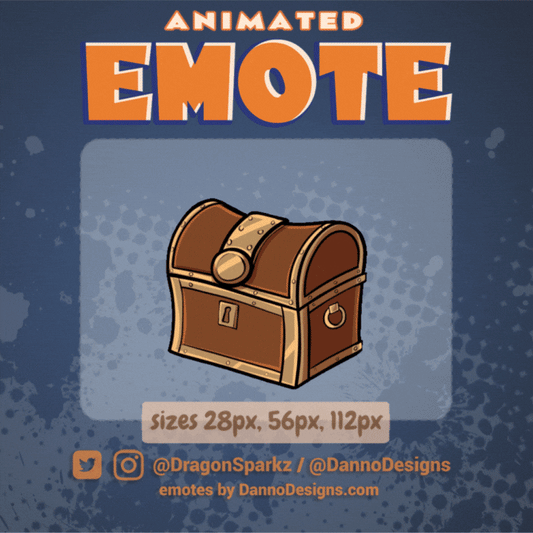 Mimic Chest, Animated Emote - Digital Download