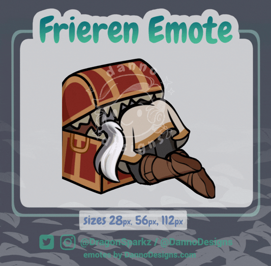 Frieren "Mimic" Animated Emote - Digital Download