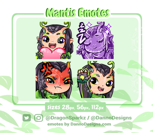 Mantis, Rivals Emote Pack - Digital Download