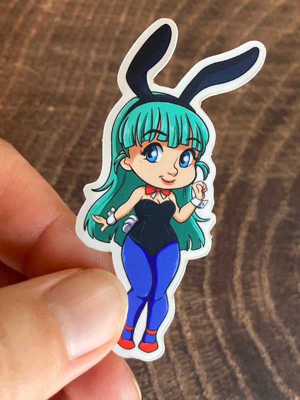 Bunny Bulma - DBZ / Dragon Ball Z Matte Sticker (Small)
