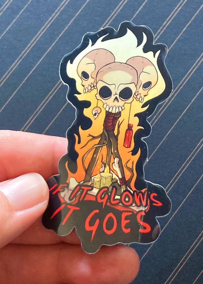 Hex: Totem / Huntress / Legion - Dead By Daylight / Vinyl & Matte Stickers  (Select)