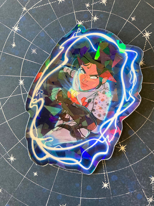 Wraith Portal Prism Holographic (or Solid Vinyl) Sticker Apex Legends