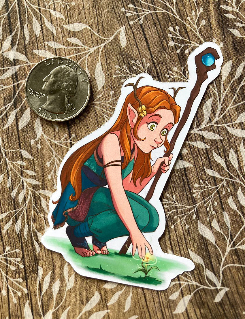 Vox Machina - Critical Role Young Keyleth Sticker