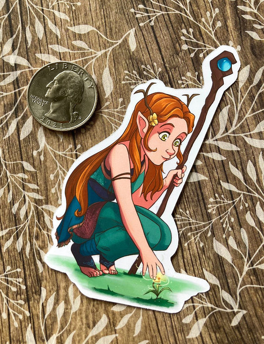 Vox Machina - Critical Role Young Keyleth Sticker