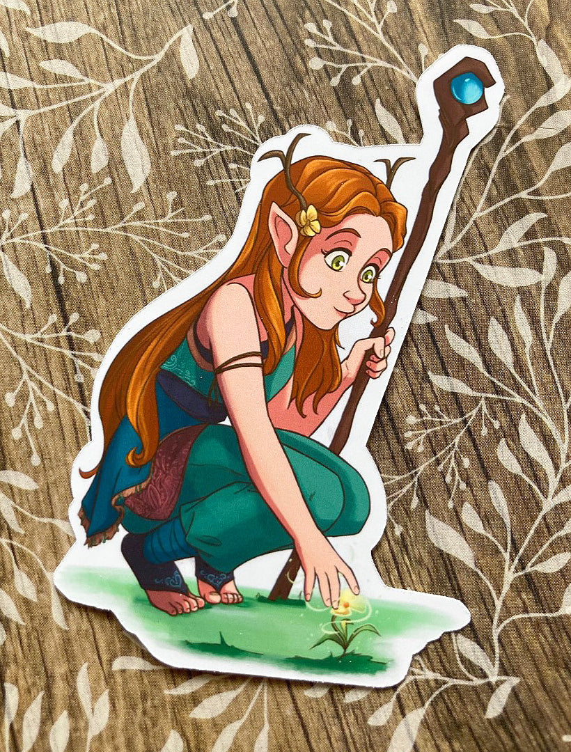 Vox Machina - Critical Role Young Keyleth Sticker